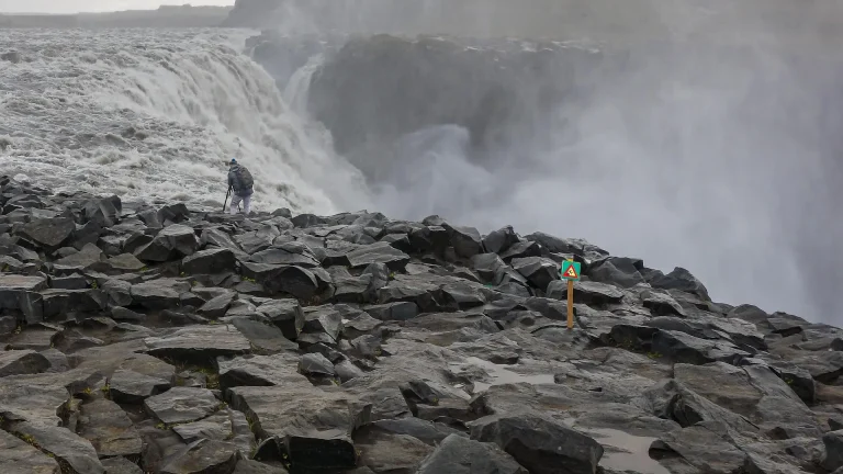 Dettifoss Wasserfall 2